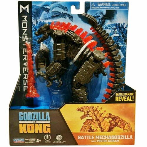 Godzilla vs Kong MonsterVerse Movie Series 6 Inch Action Figure Battle Mechagodzilla with Proton Scream - fimurineforall.com