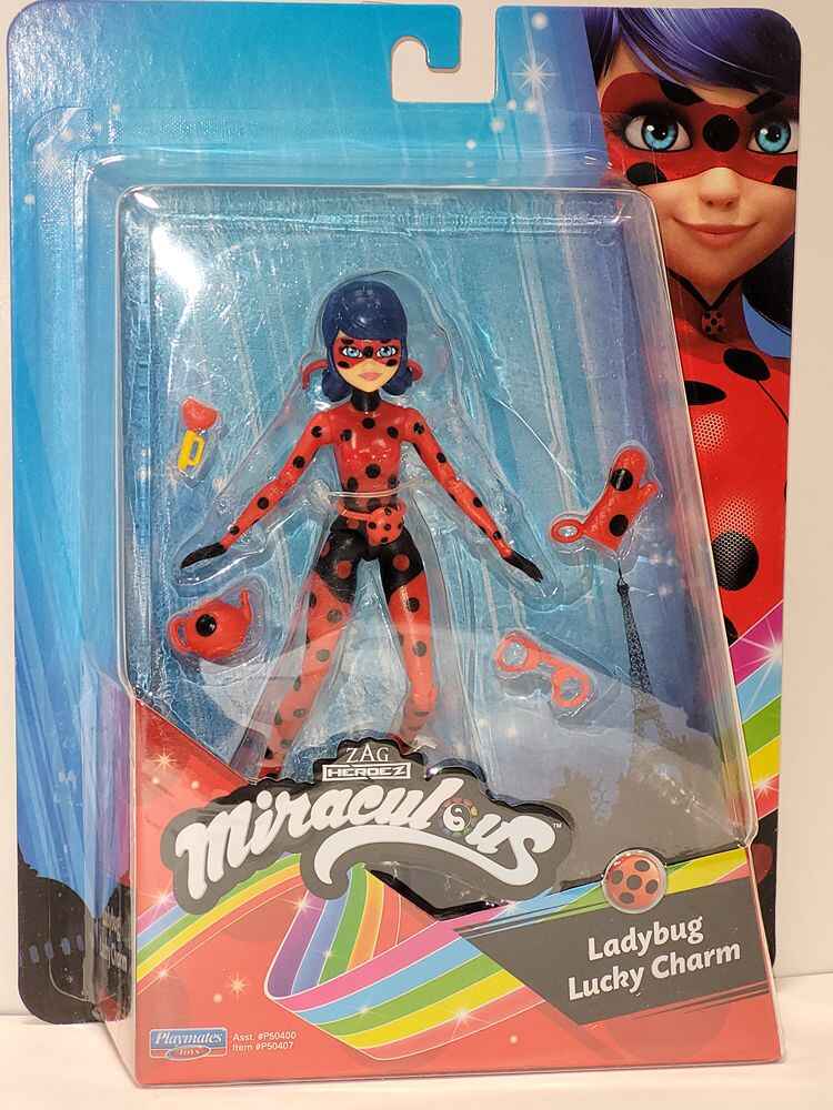 Miraculous Ladybug 5 Inch Ladybug Lucky Charm Doll Figure