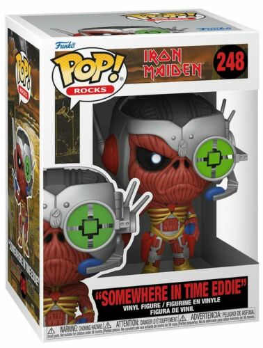Funko Pop Rocks Iron Maiden 3.75 Vinyl Figure - Somewhere in Time Eddie #248 - fimurineforall.com