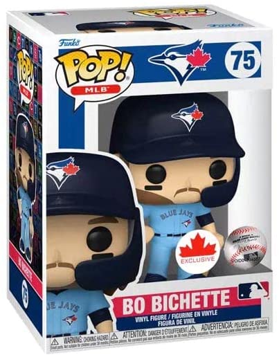 Pop Sports MLB Baseball 3.75 Inch Vinyl Figure - Bo Bichette #75 Toronto Blue Jays - fimurineforall.com