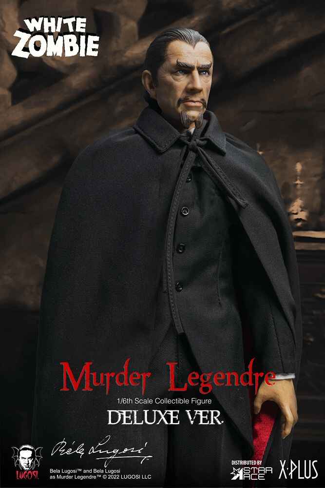 White Zombie Murder Legendre Bela Lugosi 1/6 Scale Deluxe Version Action Figure