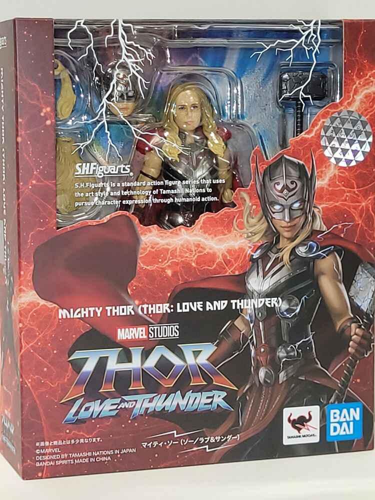 Marvel Thor Love and Thunder Movie Mighty Thor 6 Inch Action Figure S.H. Figuarts