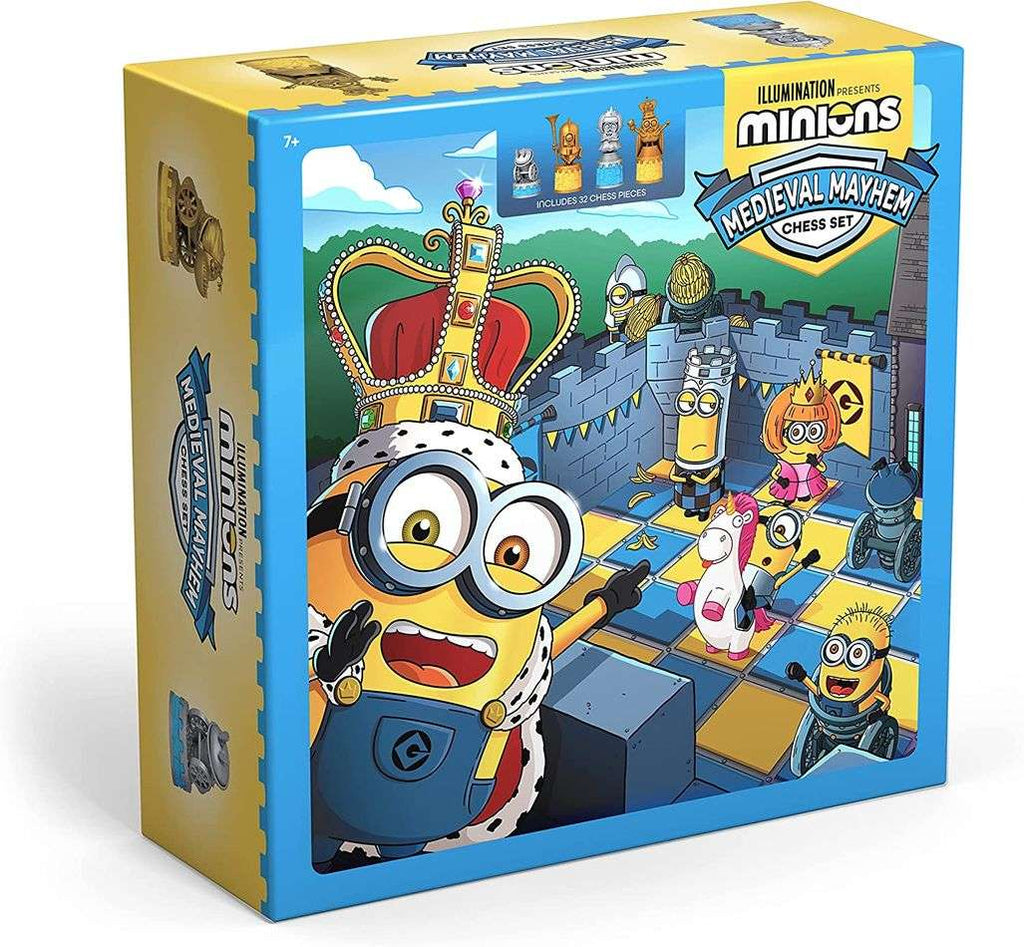 Chess Set Minions Medieval Mayhem Board Game - fimurineforall.com