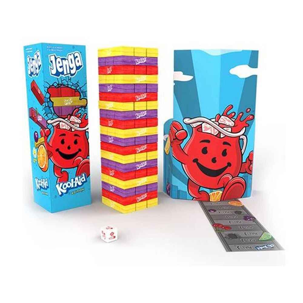 Jenga Kool-Aid Edition Party Game