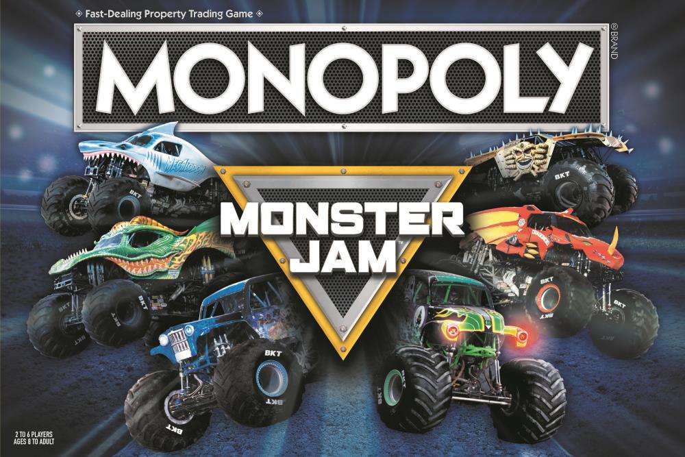 Monopoly Monster Jam Edition Board Game - fimurineforall.com